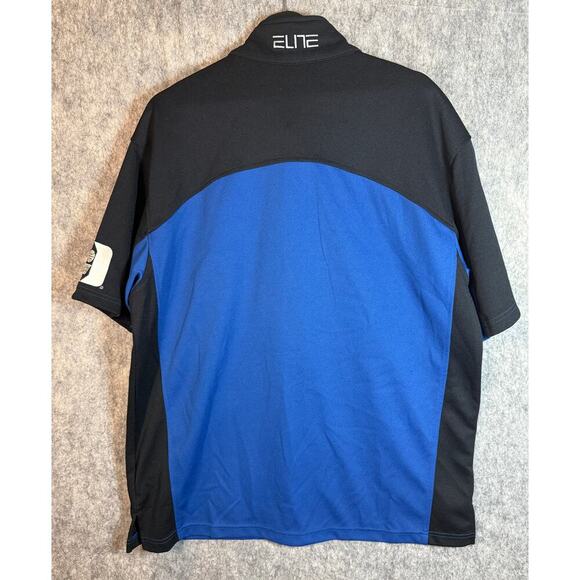 Nike Elite Duke University Basketball Short Sleeve Warm Up Button Jersey - Med - Picture 3 of 10